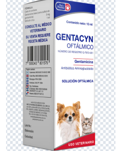 Gentacyn Eye Drops For Cats And Dogs 10Ml