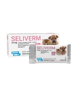 Seliverm 15 mg Solution For Spot-On For Cats S And Dogs XS (1 Pipette)