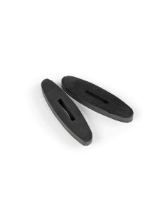 Black rubber rein stoppers