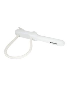 TWITCH PLASTIC, P.U.= 5ST WHITE