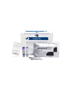 VLabs 4X For Dogs (E. Canis / Lyme / Anaplasma / Heartworm) - (1 Test Kit)