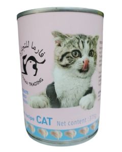 Chicken for cats a carton containing 24 cans