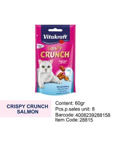 Vitakraft crispy crunch salmon 60 g