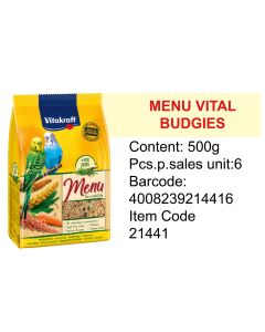 Vitakraft menu vital budgies 500 g