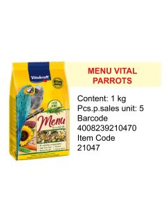 Vitakraft menu vital parrots 1 kg