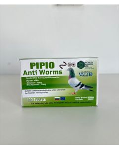 Pipio Anti Worms 100 tablets