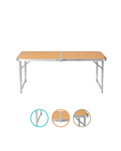 Folded table 120*60*70 cm